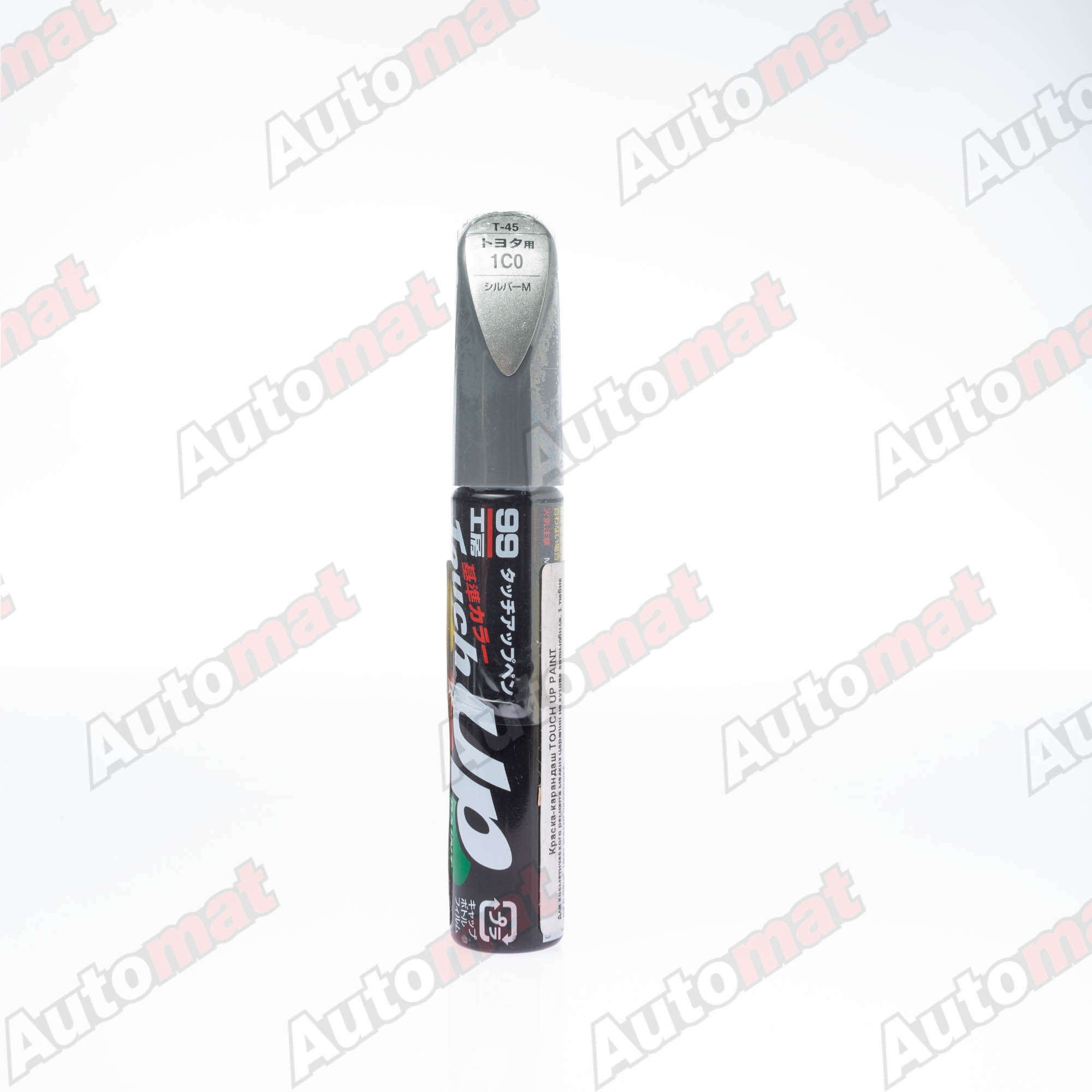 Краска для ремонта сколов и царапин Soft99 TOUCH UP PAINT 1C0, флакон с кисточкой, 12 мл (для Toyota)